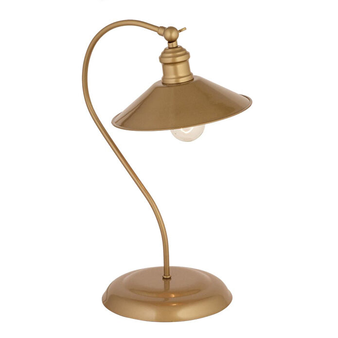 Apliqa İklim Eskitme Retro Tasarım Modern Çalışma Masası Lambası