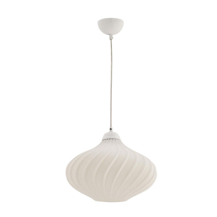 Apliqa Leonor Beyaz Tekli Modern Sarkıt Oturma Odası, Salon Sarkıt Avize