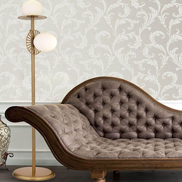 Apliqa Rakes Eskitme Beyaz Camlı Modern Tasarım Metal Lambader