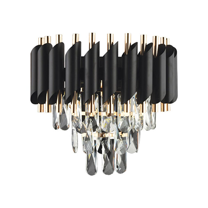 Apliqa Mikula Modern Gold Tasarım Salon Koridor Ledli Salon Aplik