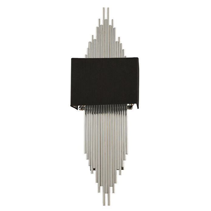 Apliqa Cannes Krom Kaplamalı Modern Duvar Lambası Yatak Odası-yatak Başı Tasarım Aplik