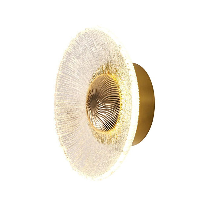 Apliqa Eterno Gold 3 Renkli Kristal Led Aplik