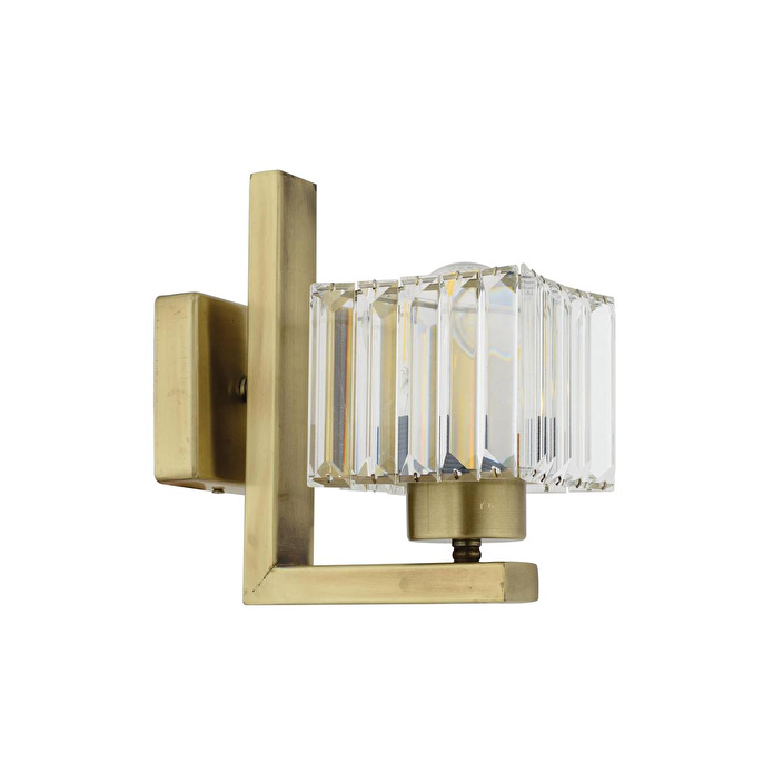 Apliqa Rivia Eskitme Taşlı Kristal Taşlı Duvar Lambası Yatak Odası-yatak Başı-salon İçin Aplik