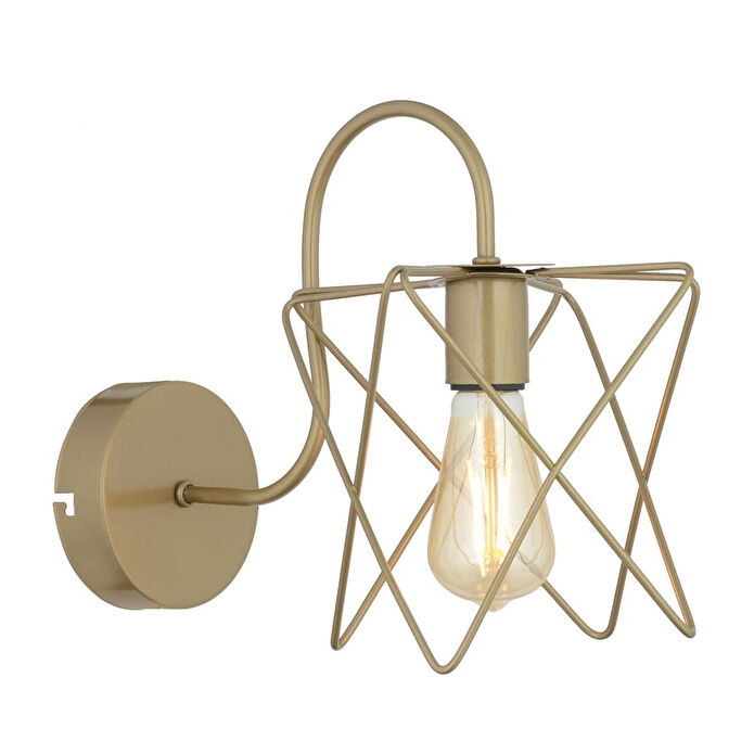 Apliqa Mondi Eskitme Tekli Aplik Duvar Lambası