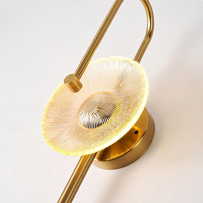 Apliqa Velora Gold 3 Renkli Salon, Yatak Başı Led Aplik