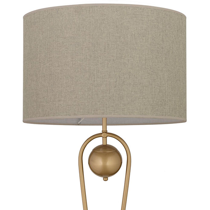 Apliqa Letta Eskitme Şapkalı Eskitmemodern Tasarım Ayaklı Abajur Lamba Metal Lambader