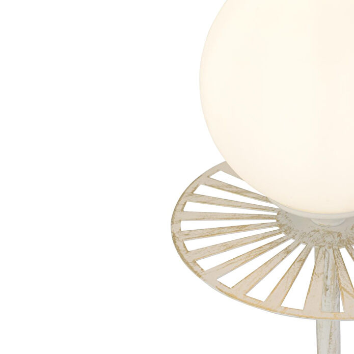 Apliqa Rakes Beyaz Silme Abajur Salon-yatak Odası Modern Tasarım Masa Lambası