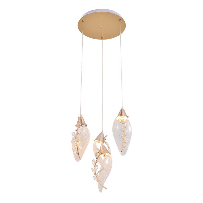 Apliqa Ardea 4'lü Yuvarlak Sarkıt Salon Led Avize