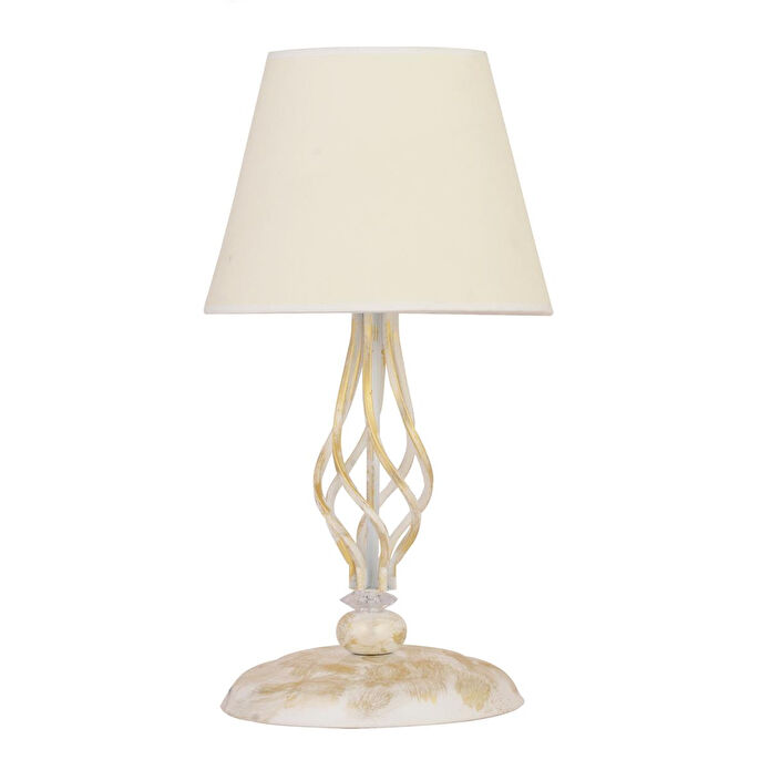 Apliqa Lupin Beyaz Şapkalı Beyaz Masa Lambası Modern Tasarım Salon-yatak Odası Abajur