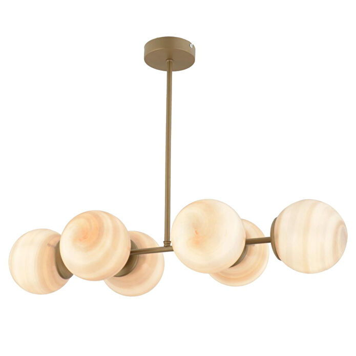 Apliqa Erda 6li Eski̇tme Avi̇ze Modern Mutfak Yemek Masası Üstü Yatak Odası Salon Avize