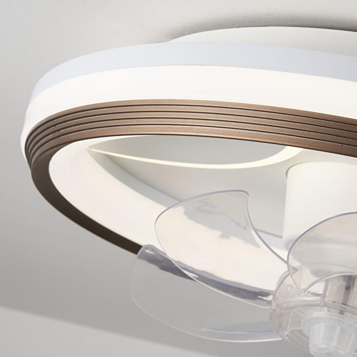 Apliqa Retta Plafonyer Pervaneli Ledli Avize