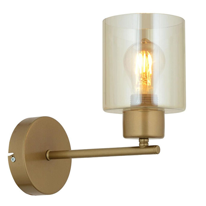 Apliqa Lima Eskitme Bal Camlı Duvar Lambası Yatak Odası-yatak Başı-banyo İçin Modern Aplik