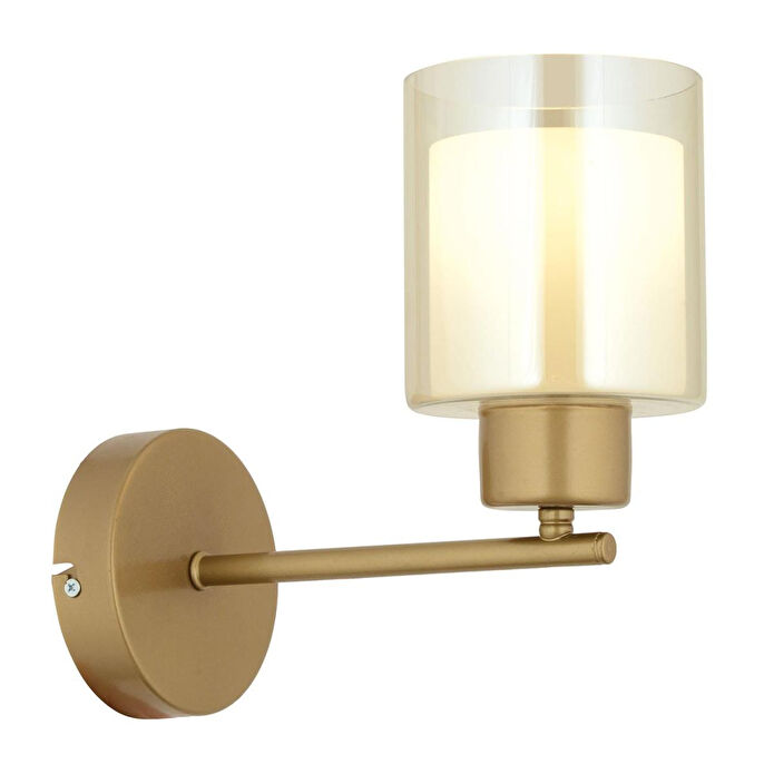 Apliqa Lima Eskitme Bal Çift Cam Duvar Lambası Yatak Odası-yatak Başı-banyo İçin Modern Aplik