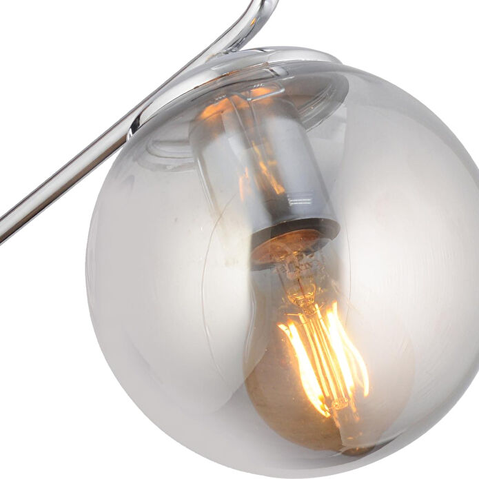 Apliqa Mildred Tekli Krom Duvar Lambası Yatak Odası-yatak Başı-banyo İçin Modern Aplik