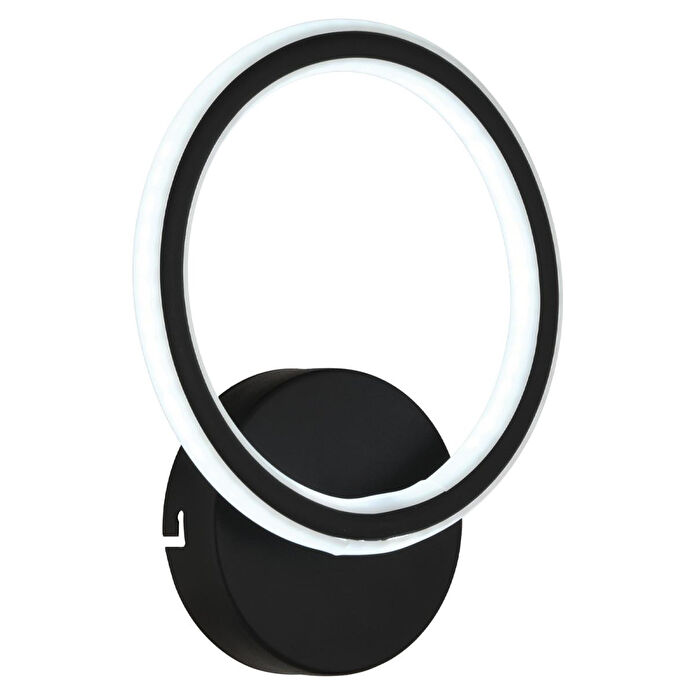 Apliqa Besta Siyah 102 Watt Duvar Lambası Modern Tasarım Salon Led Aplik