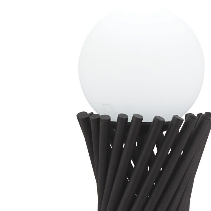 Apliqa Jessore Siyah Metal Yatak Odası, Oturma Odası, Salon Abajur