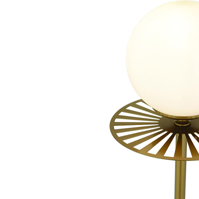 Apliqa Rakes Eskitme Boyalı Abajur Salon-yatak Odası Modern Tasarım Masa Lambası