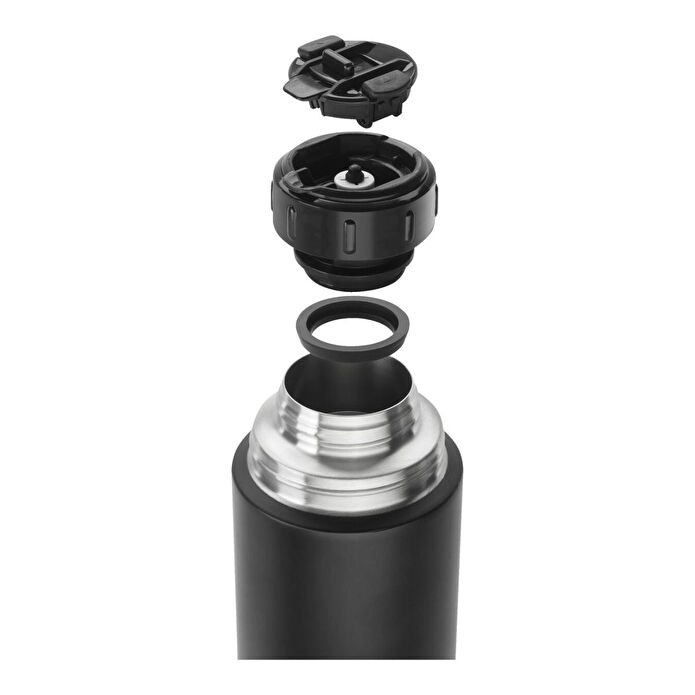 Zwilling Thermo Bardaklı Termos, 1 Lt | Siyah