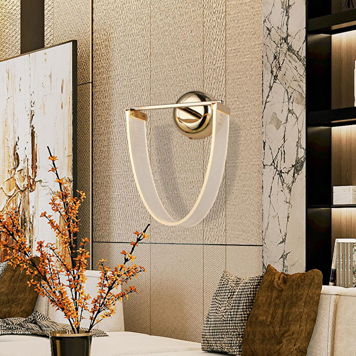 Apliqa Rosalina Tekli 3 Renkli 7 Watt Ledli Yatak Başı ,salon Led Aplik