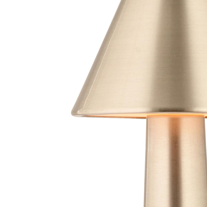 Apliqa Percy Nikel Şarjlı Dokunmatik Dim Edilebilir 3 Renkli Masa Lambası 2000ma Pil Gücü Ile 7 Saat