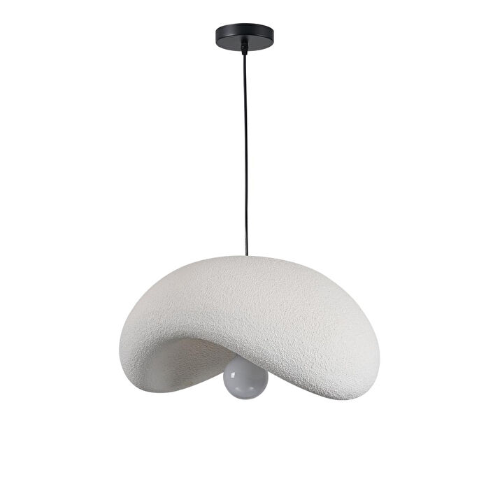 Apliqa Voliny Büyük Beyaz Beton Modern Sarkıt Oturma Odası Salon Sarkıt Avize