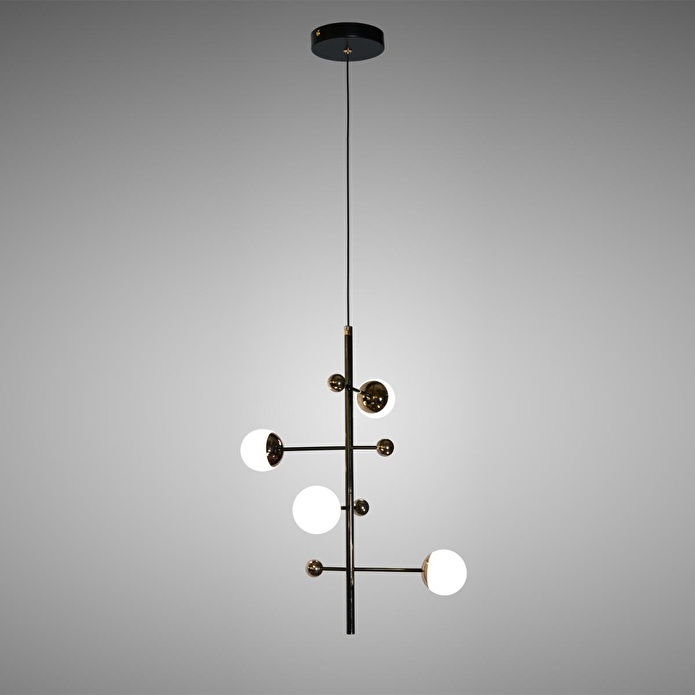 Apliqa Addo Siyah Tekli 4 Watt Modern Sarkıt Koridor, Salon Sarkıt Led Avize