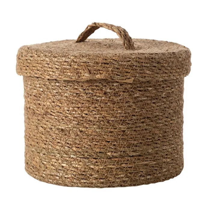 Mudo Home Simon Kapakli Düzenleyi̇ci̇ Naturel 22x22x17