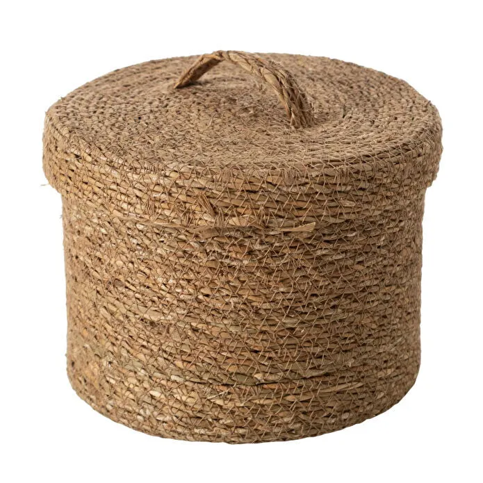 Mudo Home Simon Kapakli Düzenleyi̇ci̇ Naturel 22x22x17