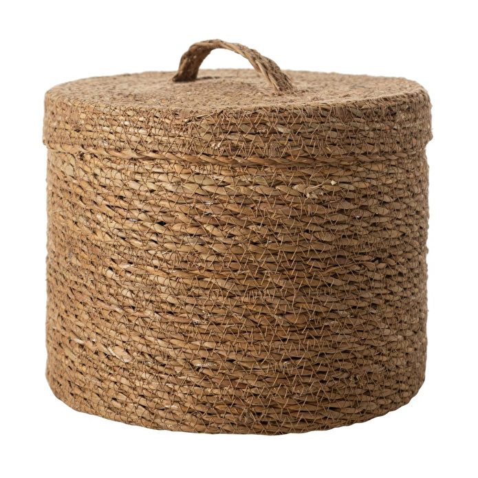 Mudo Home Simon Kapakli Düzenleyi̇ci̇ Naturel 26x26x21