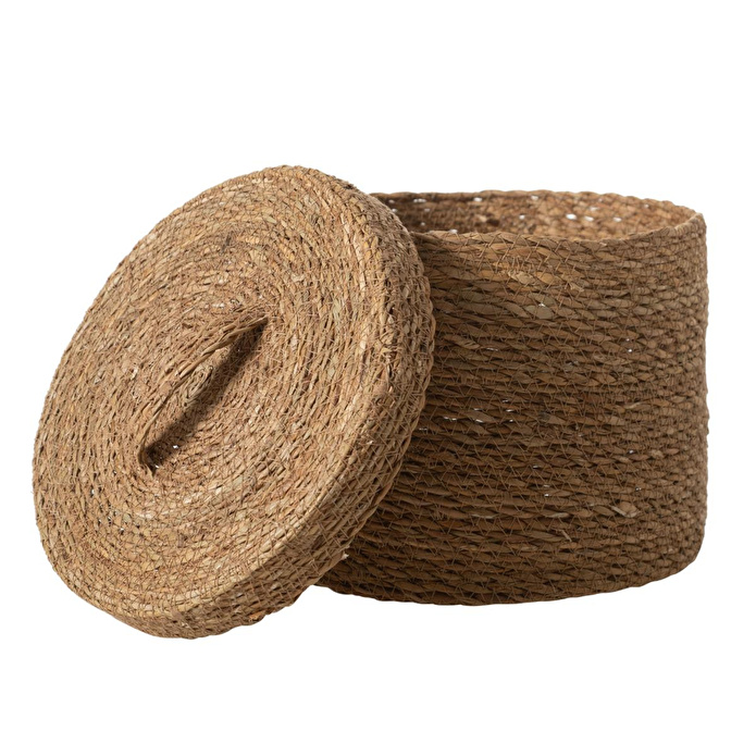 Mudo Home Simon Kapakli Düzenleyi̇ci̇ Naturel 26x26x21