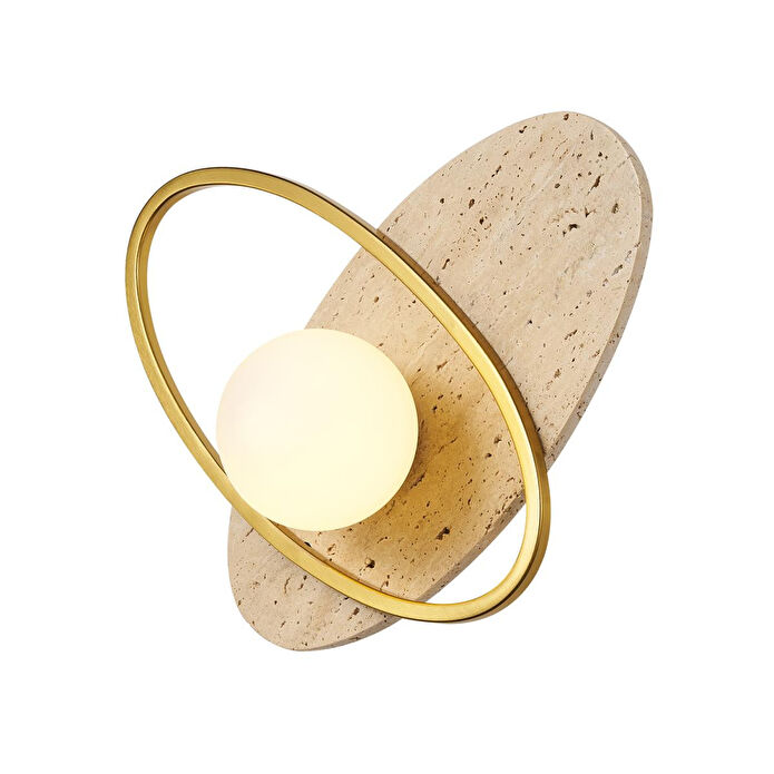 Apliqa Astrae Mermer Desenli Modern Salon Aplik