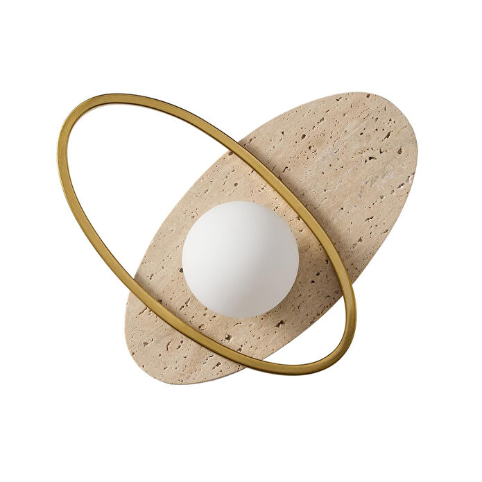 Apliqa Astrae Mermer Desenli Modern Salon Aplik