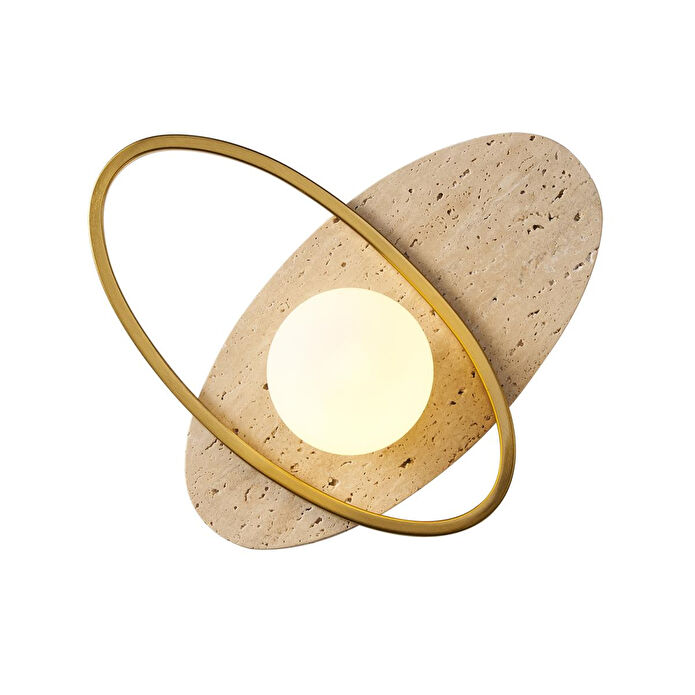 Apliqa Astrae Mermer Desenli Modern Salon Aplik