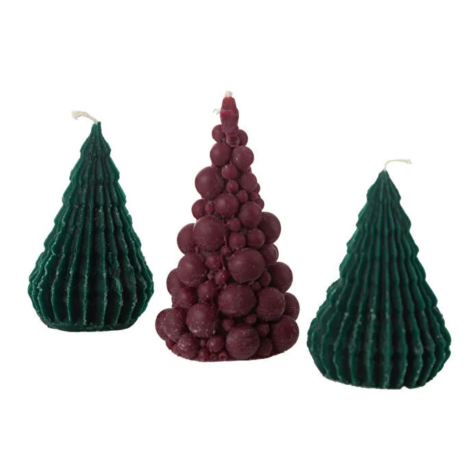 Mudo Home Joy 3'lü Kutulu Mum Seti̇