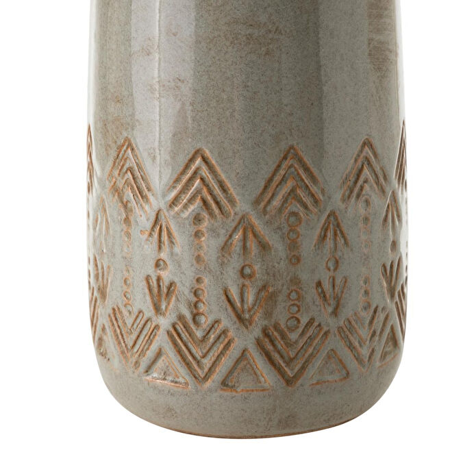 Mudo Home Ashen Serami̇k Vazo 14x27 Cm