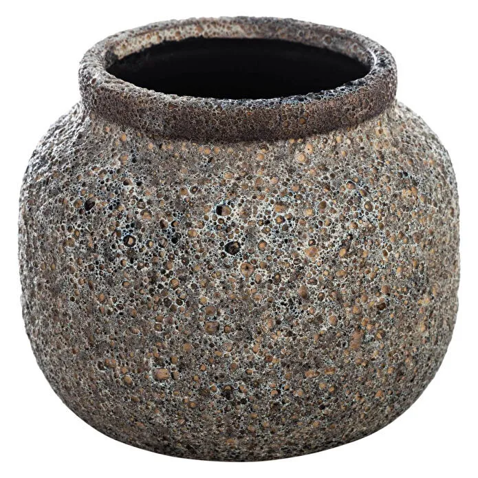 Mudo Home Ethnic Serami̇k Vazo 18x15 Cm