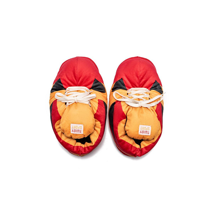 Twigy Sorty Unisex Hayvanlı Panduf Kırmızı 37/46