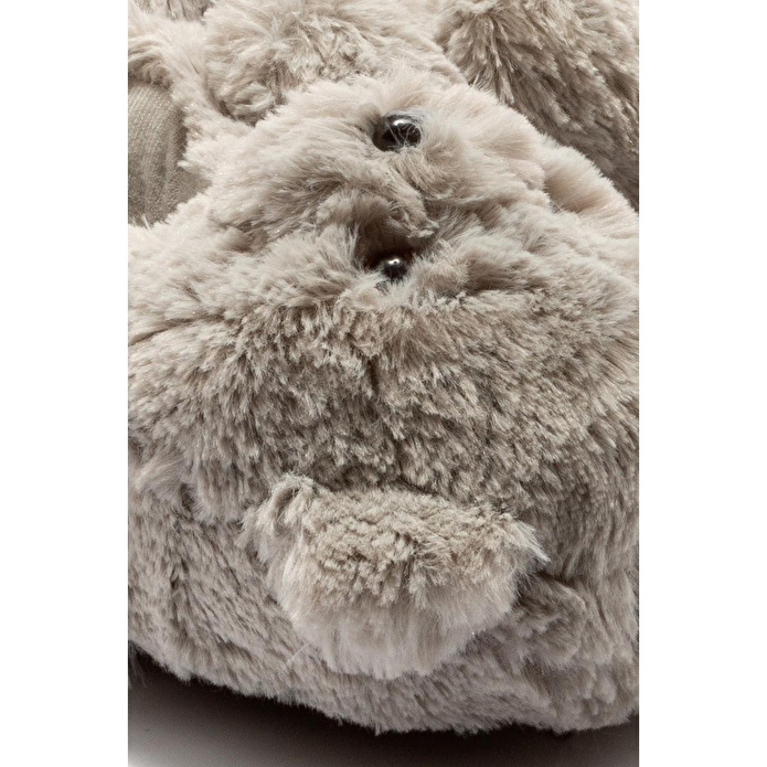 Twigy Teddy Kadın,garson Boy Hayvanlı Panduf Gri 36/41