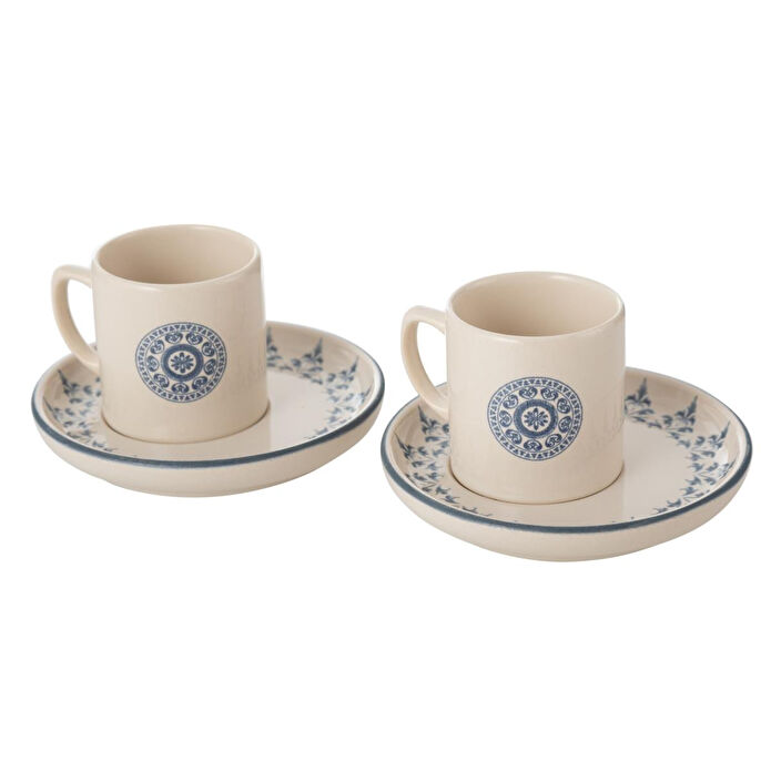 Mudo Home Ethnic 2'li̇ Fi̇ncan Seti̇