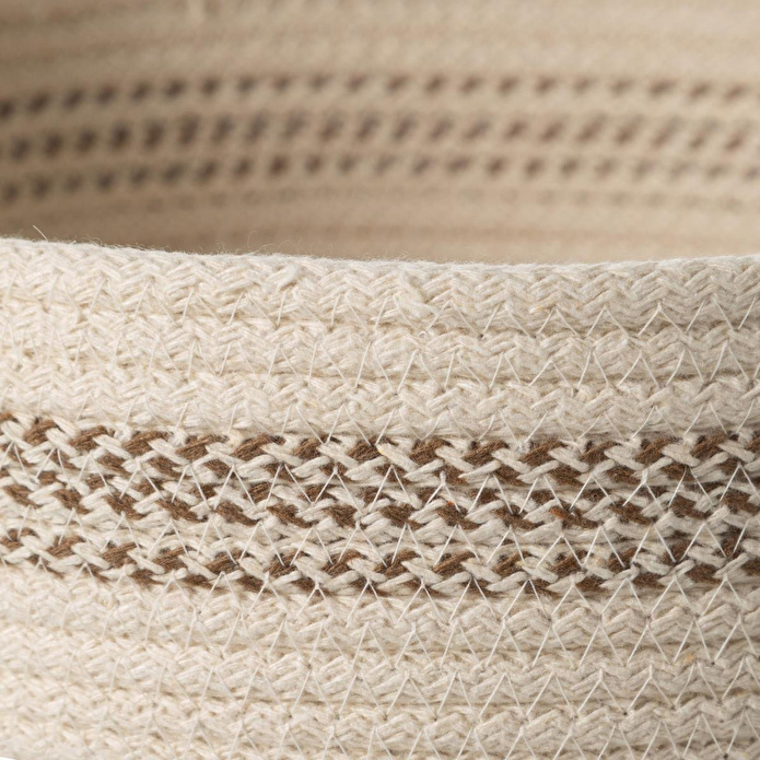 Mudo Home Venus Düzenleyi̇ci̇ Sepet Bej Ekru 8x25