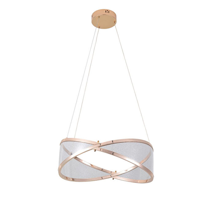 Apliqa Natura 50'lik Yuvarlak Gold Salon Sarkıt Led Avize