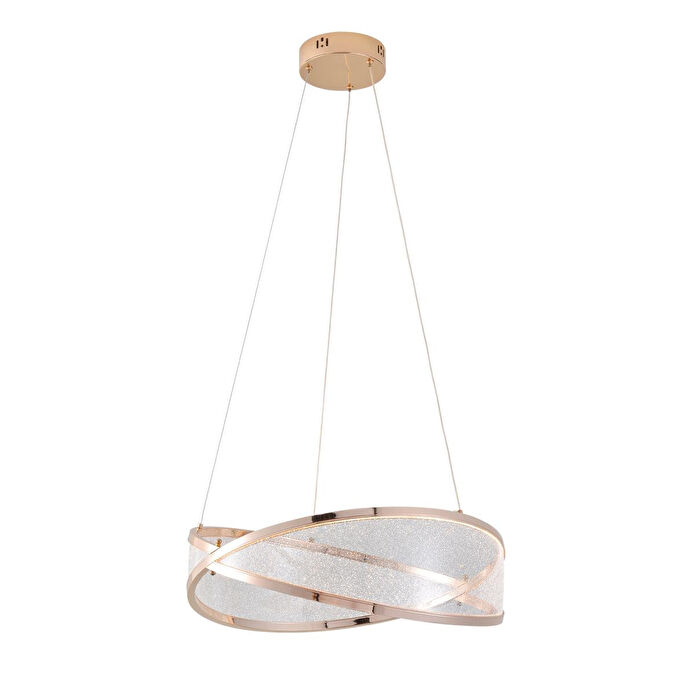 Apliqa Natura 50'lik Yuvarlak Gold Salon Sarkıt Led Avize