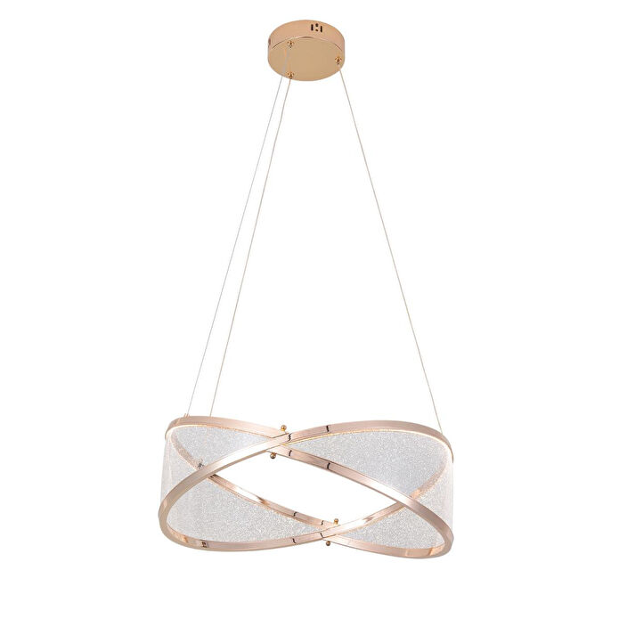 Apliqa Natura 50'lik Yuvarlak Gold Salon Sarkıt Led Avize