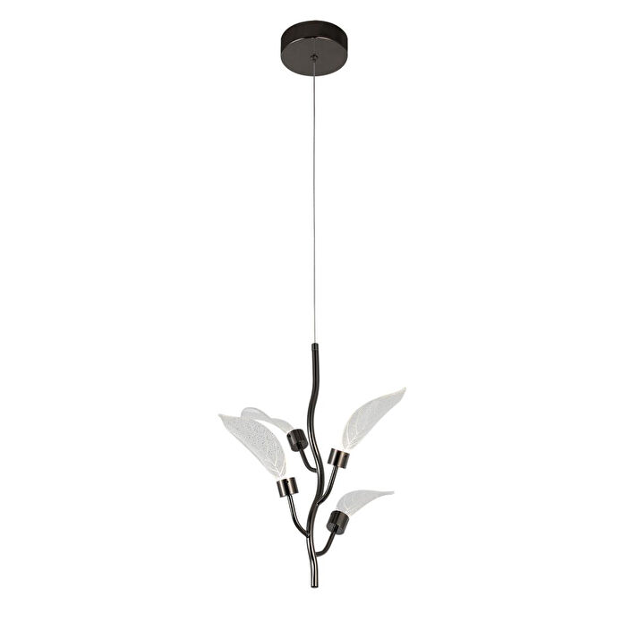 Apliqa Liria Gold Yaprak Desenli Sarkıt Led Avize