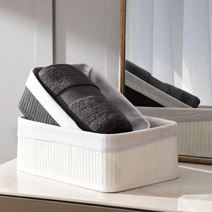 Mudo Home Classy El Havlusu Si̇yah 30x50 Cm