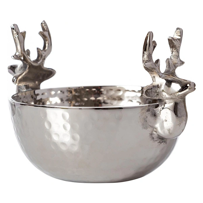 Mudo Home Alonso Deer Dekorati̇f Kase 11cm