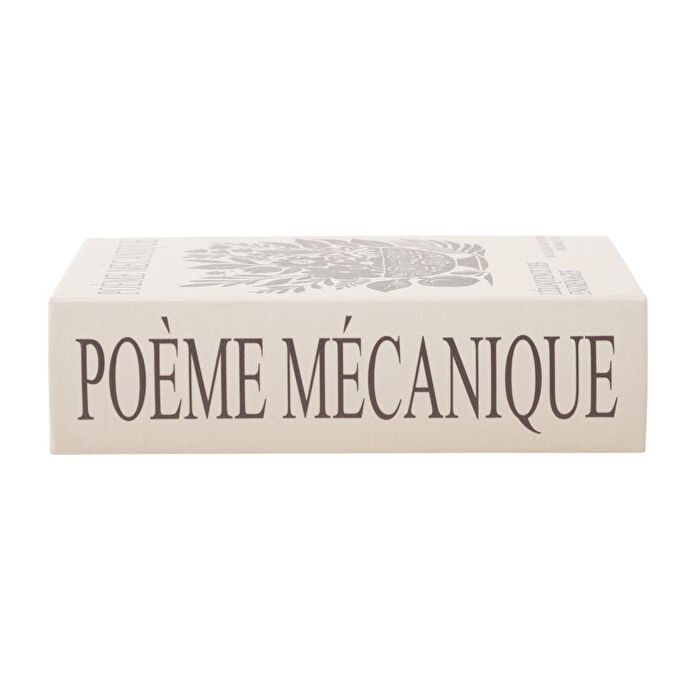 Mudo Home Sonnet Ki̇tap Kutu 14x5x21 Cm