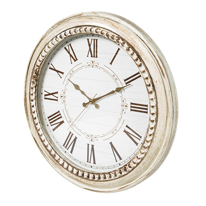 Mudo Home Eski̇tme Bej Duvar Saati̇