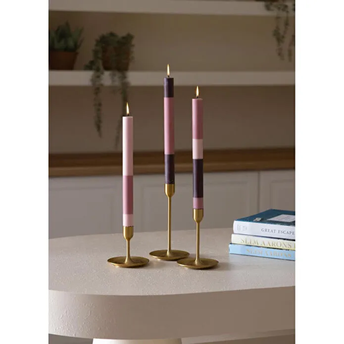 The Mia Dekoratif Mum 3lü Rose 30 Cm