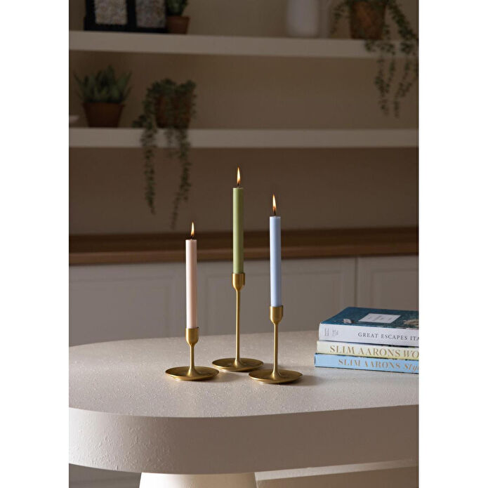 The Mia Şamdan Mumu Bej 20 Cm